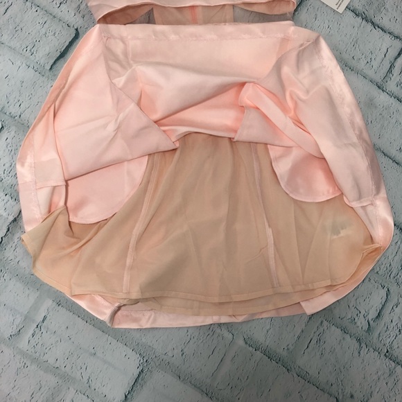 TOBI prom dress light pink mesh details - Picture 5 of 8